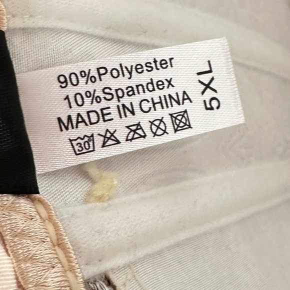 NWT alivila y fashion rose gold paisley corset size 5XL - Picture 11 of 11